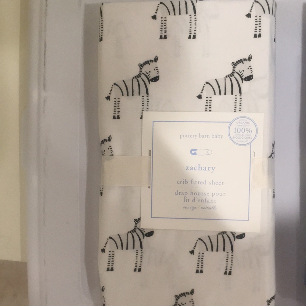 Pottery barn baby/kids crib fitted sheet